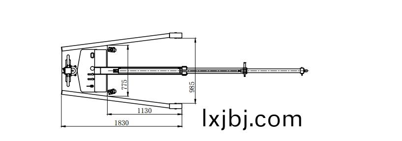 龍(long)陞(sheng)電動(dong)液壓(ya)小(xiao)弔車(che)尺寸圖(tu)